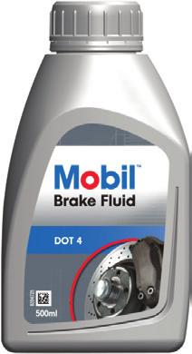 Mobil Brake Fluid DOT 4 Mobil Brake Fluid DOT 4 ESP Mobil Brake Fluid DOT 5.