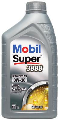 Mobil Super 3000 Formula LD 0W-30 Mobil Super 3000 Formula P 0W-30 Mobil Super 3000 Formula R