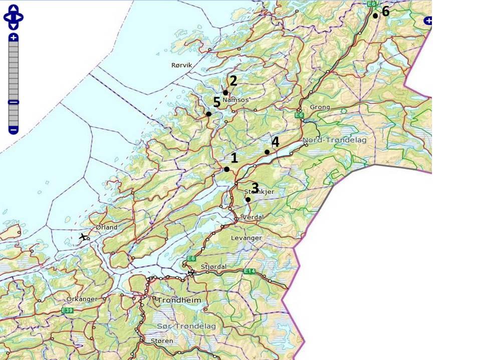Forfatter: Oppdragsgiver: Andreas Wæhre Fylkesmannen i Nord-Trøndelag Sammendrag: Sommeren 2014 ble 5 vassdrag i Nord-Trøndelag undersøkt for forekomster av elvemusling.