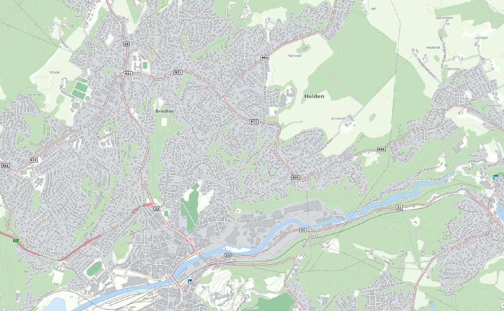 2 Beskrivelse av innspillsområdet Figur 5. Lokalisering av innspillsområdet markert med rød ring. 2.1 Områdebeskrivelse, beliggenhet Eiendommen Gnr. 98., Bnr.