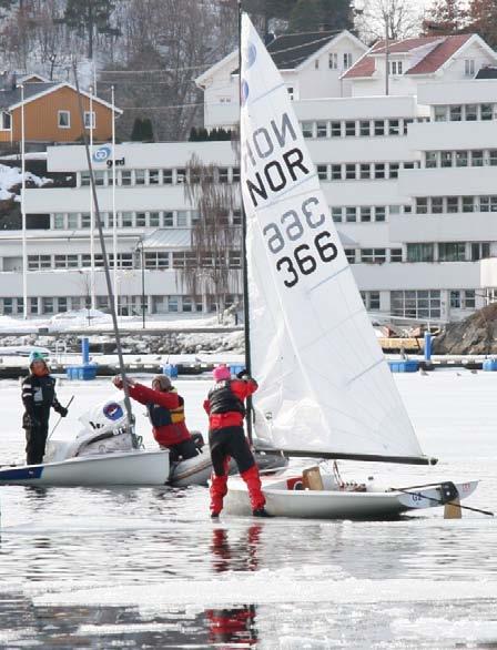 samarbeid på NorgesCupene og på NM. På det meste var over 20 seilere og to trenere organisert av SeilSør.