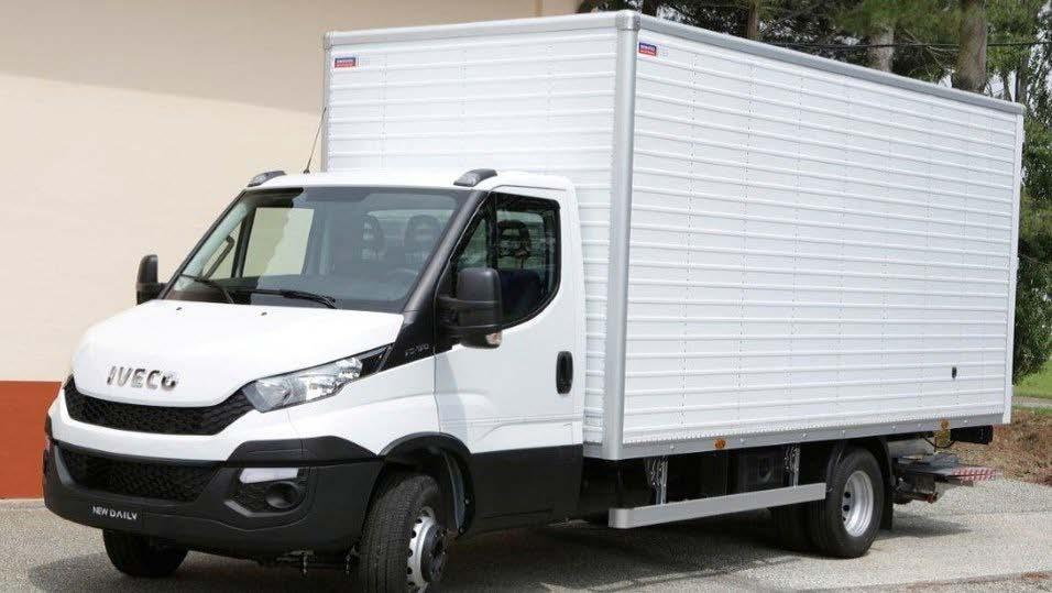 Lastebil 5,2 tonn TV: Iveco Daily-chassis med