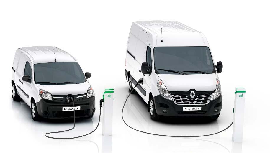 Renault kom i 2017 med to nye elektriske varebiler med