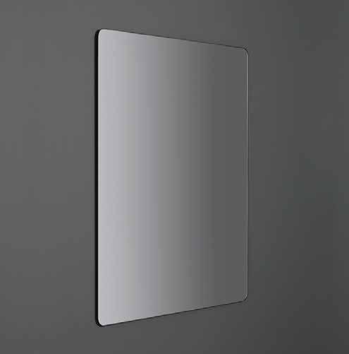 Nyhet! Avona speil Elegant speil med avrundede hjørner og slipte kanter. 5 mm speilglass.