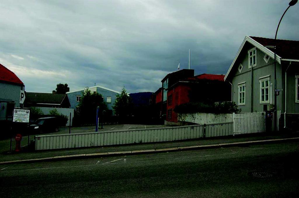 bolig. Tomrom i kvartalsstrukturen langs Jernbanegata.