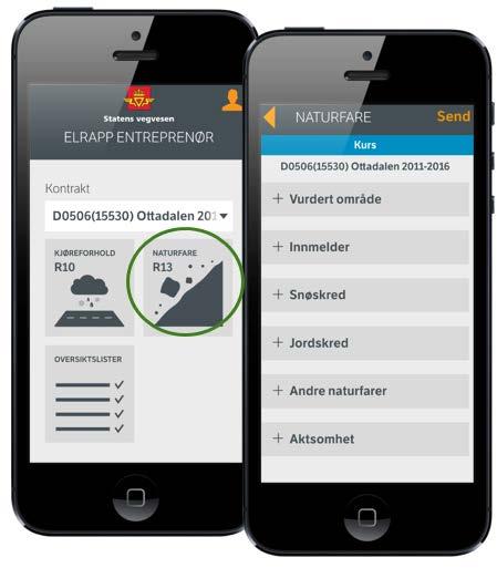 Drift av vegnettet - Datainnsamling Elrapp SVV sitt system for rapportering/registrering av