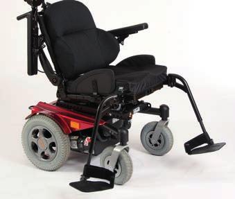 SALSA R2 Elektrisk rullestol med motorisert styring for begrenset utendørs bruk for voksne, bakhjulsdrevet et. tilt.