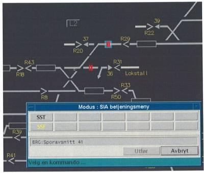 6 Sporsperre Ved bruk av ordre SST eller SSF (sperring av spor), må det «markeres» på sporet