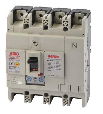 Effektbrytere 4 polet opp til 160Amp Gruppe 43 43 895 17 Effektbryter GS160-SCJ 4P 63A 25kA 1 1 350,00 43 895 18 Effektbryter GS160-SCJ 4P 80A 25kA 1 1 350,00 43 895 19