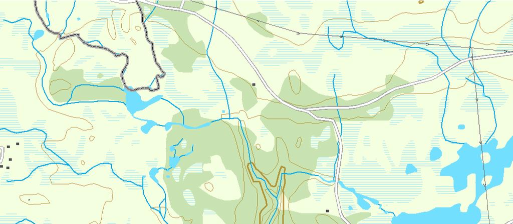 registreringer av bekkekløfter 2008 6745000mN Avgrenset lokalitet