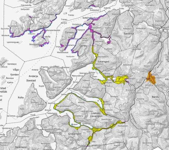 Geovekst-prosjekt med oppstart 2018 (jfr gjeldende geodataplan)