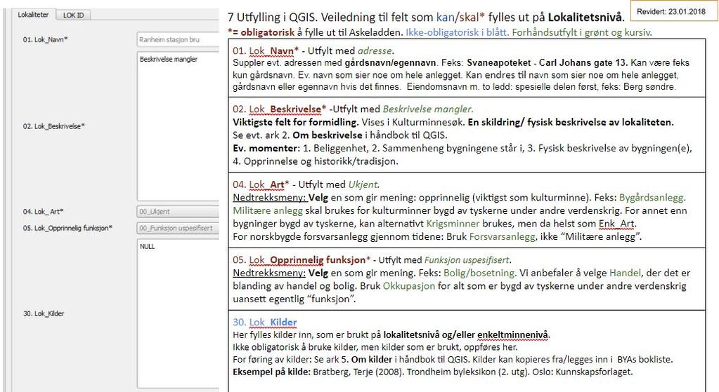 På nett: Dialogbokser i QGIS - med veiledning til