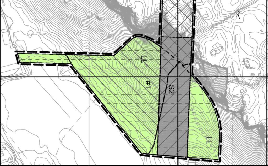 BAMBLE KOMMUNE - OVERORDNET TILPASNING TIL KARTLAGTE NATURTYPER Kommunedelplanen vedtatt i september 2015 fastsatte at ny E18 skal følge dagens trase med to nye felt vest for dagens vei.