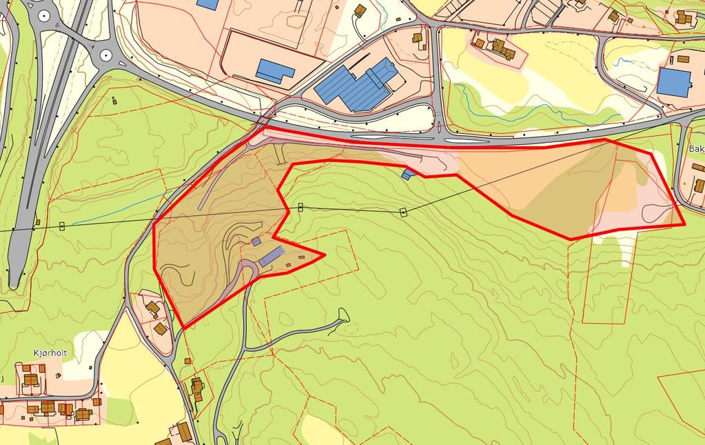 Konklusjonen av kartleggingen viser at det er betydelige naturkvaliteter på det midlertidige anleggsområde #2 rett øst for tunnelen. Notatet konkluderer med at man må unngå dette inngrepet.