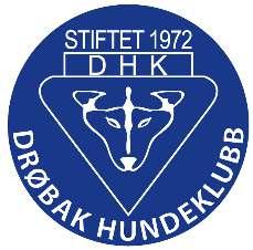 DRØBAK HUNDEKLUBB Stiftet 02.10.