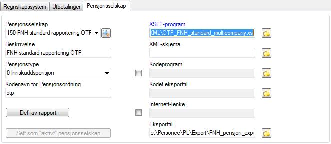 Her må du endre XSLT-program fra \OTP_FNH_standard.xsl til \OTP_FNH_standard_multicompany.xsl En kan også benytte \OTP_FNO_standard_multicompany.