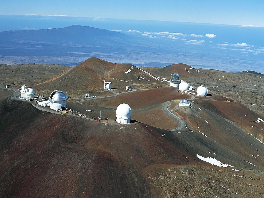 Observatorier på Mauna Kea.
