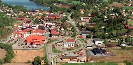 18 Rv 4 Roa Jaren Figur 4-55: Dagens Gran sentrum er konsentrert mellom jernbanen og rv 4.