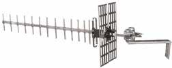 Aluminium Yagi Yagi 1 kg 1,2 kg SMA-Han FME-Han Leveres med mastfeste for mast diameter