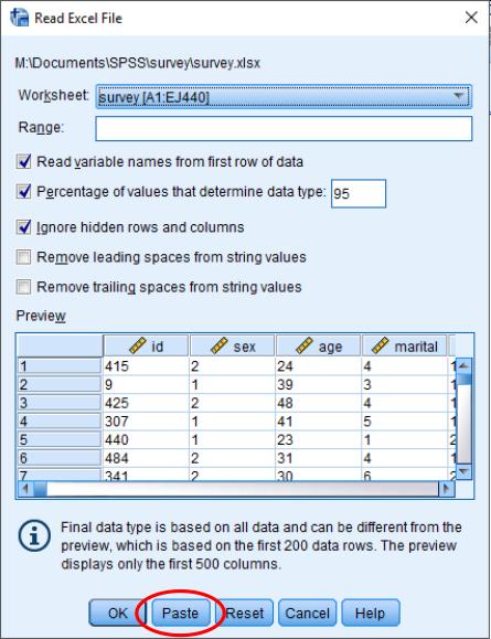 IMPORTERE DATA - XLS/XLSX