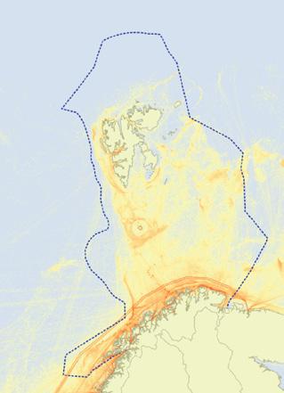 Figur 3.2 utseilt distanse (nautiske mil) Som det framgår av figur 3.2 har den utseilte distansen knyttet til fiskeriaktiviteten i Barentshavet mer enn fordoblet seg siden 2011.