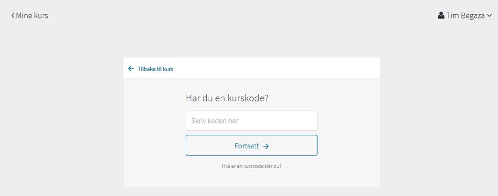 Undervisning Fanen «Undervisning» viser kapitler og