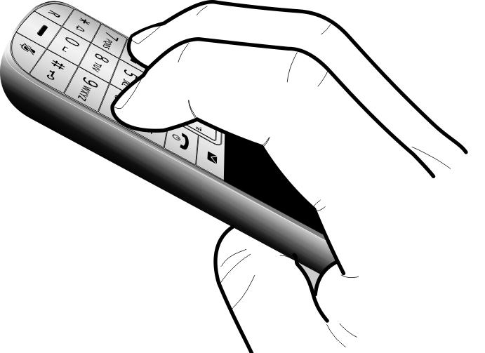 Tilleggsfunksjoner via PC-grensesnittet Trykk samtidig på tastene 4 og L med pekefingeren og langfingeren og hold dem inne.