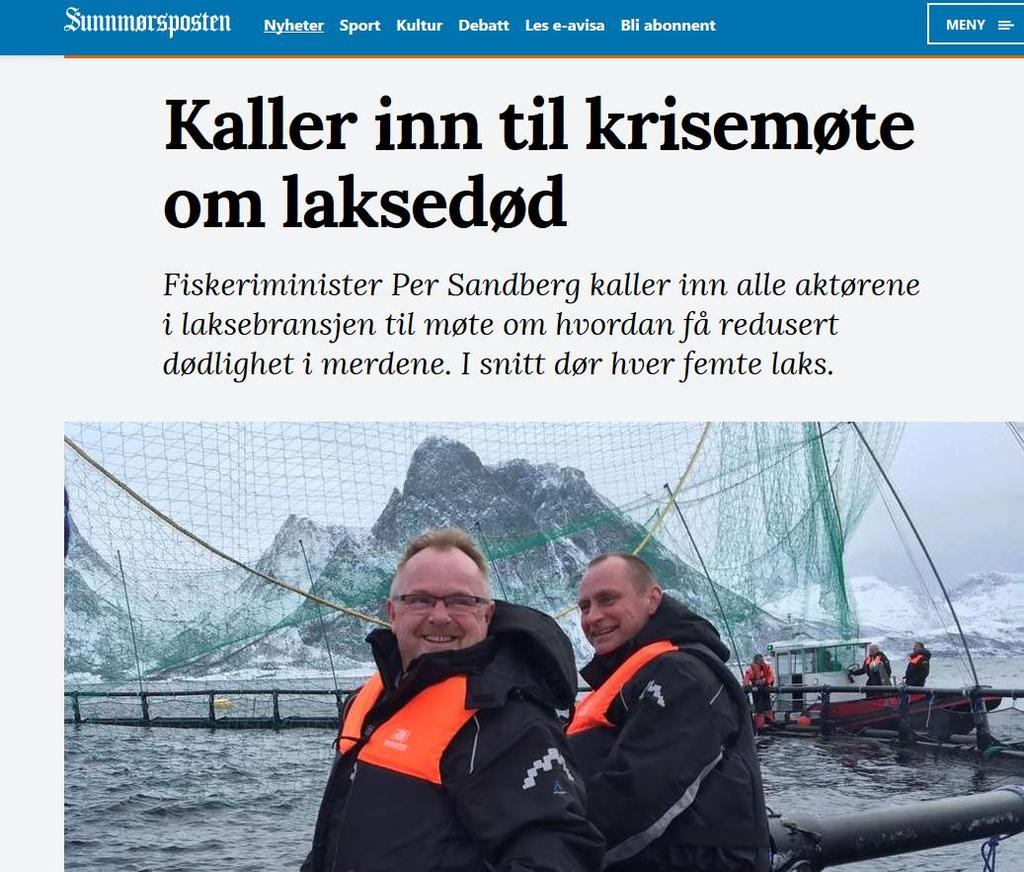 Miljøproblemer på grunn av fiskeoppdrett har fått prioritet på bekostning av