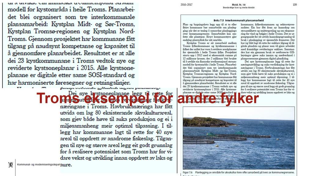 Et flertall av kommunene mangler nødvendig kapasitet ( KS FoU, NIVI Rapport 2014:1 Kartlegging av plankapasitet og plankompetanse i kommunene) 61 prosent av landets kommuner har 0,5 årsverk eller