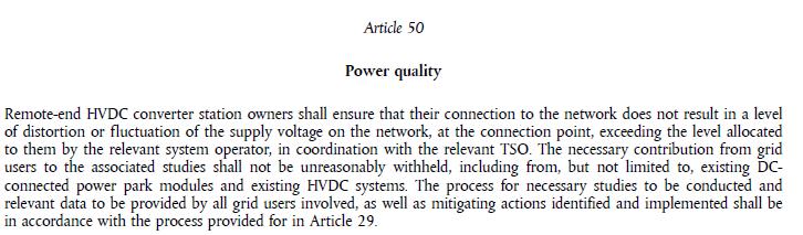 Paragraf 24, 44 og 50 Spenningskvalitet Formål med bestemmelsen Formålet med bestemmelsen er å sikre kvaliteten på elektrisiteten, noe som er svært viktig for at elektrisk utstyr og apparater skal