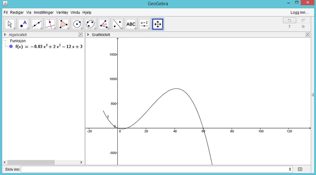 bilde 24 2P, 2PY For disse fagene kan du også få i oppgave å grafe/ tegne eksponential og potensfunksjoner.