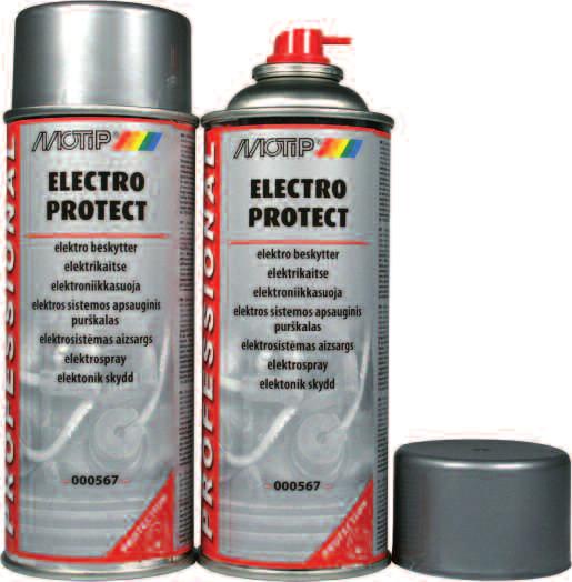 Motip tekniske aerosoler Anti Marten Transparent spray med utmerket vedheft for å hindre skader på kabler og ledninger.