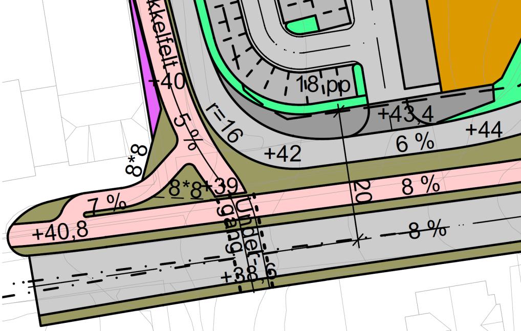 Forhold knyttet til dette området blir vurdert og kommentert i behandling av plan 1038-1. Planen behandles parallelt med foreliggende sak.