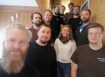 Reisemontører I slutten av juni besøkte Eystein trønderske reisemontører som jobbet i Tromsø. Han møtte montører og lærlinger fra Bravida, Vintervoll og E-nor.