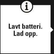 Batteriets driftstid avhenger av mange faktorer, for eksempel temperaturen i miljøet der du bruker treningsenheten, funksjonene og sensorene du bruker samt batteriets alder.