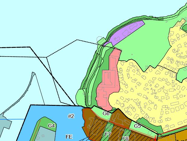 KOMMUNEPLANENS AREALDEL 2012-2024 Planområdet er satt av til nåværende offentlig eller privat