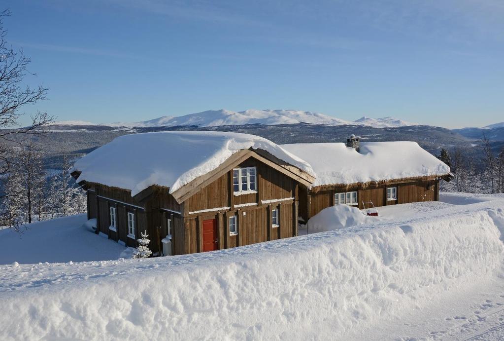 Foto: Anne Mari Lo Drømmepåske Spenn på deg skiene utenfor hytta i Skardfjellgrenda og gå inn i milevis