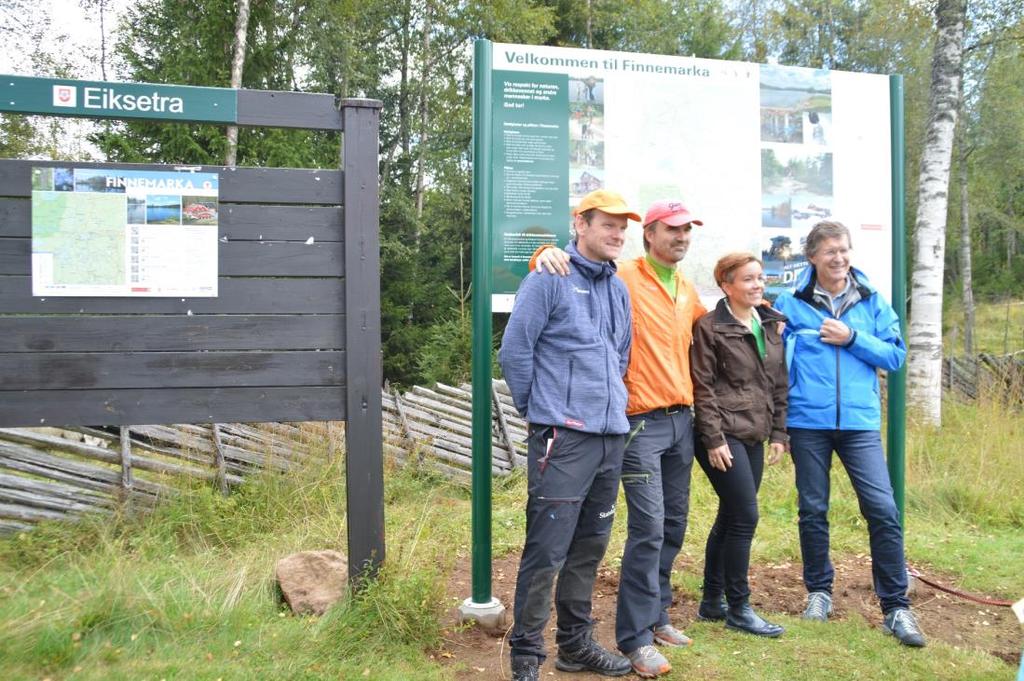 kommunene ga flott informasjonsopplegg i Finnemarka Alle nye