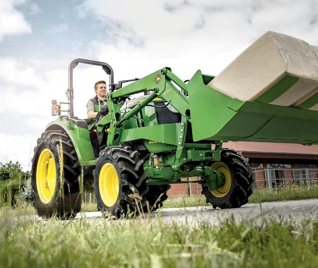 38 4M-serie Opplev verdien 4M-serien gir deg effekten og betjeningen fra en fullvoksen jordbrukstraktor.