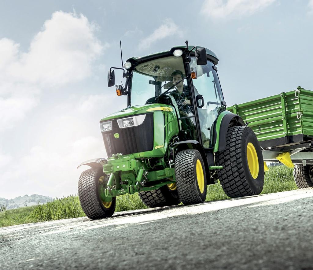 40 4R-serie Opplev super komfort og betjening Våre premium-traktorer i 4R-serien er spesielt utformet for å gjøre livet enklere!