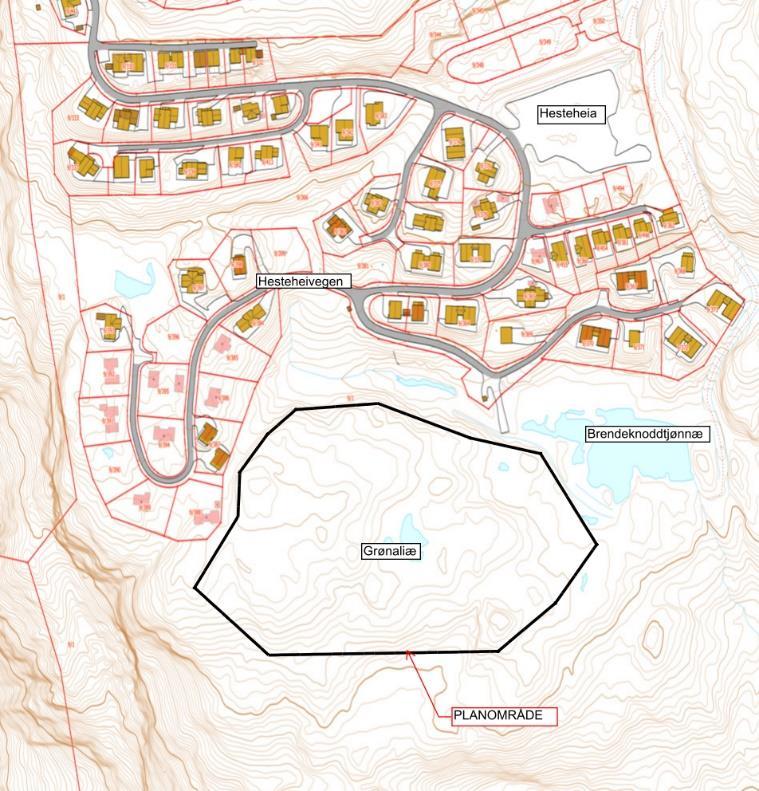 1 Innledning 1.1 Bakgrunn Bortelid Eiendomsutvikling AS ønsker å utarbeide et nytt delfelt innen Panorama for salg av hyttetomter. Tomtene er i størrelse på ca.