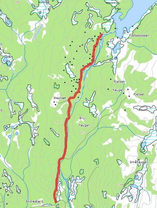 94 Steinsetvegen Hovedvei inn til Økteren Navneforslag: