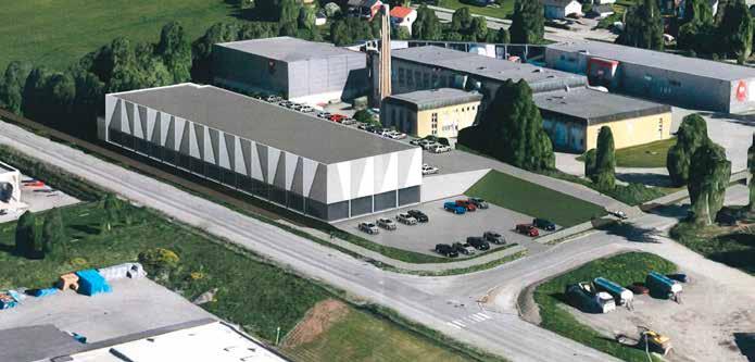 Bygget blir på 3 170 kvm i bruksareal med planlagt ferdigstillelse 1. mars 2019. Landbruksvegen 1 Lillehammer Reguleringsarbeid for tomten er igangsatt.