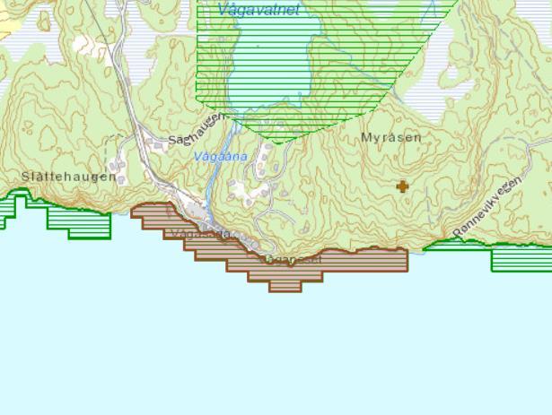 Selve anlegget er lokalisert i et område som i Vindafjord sin kommuneplan er avsatt til akvakultur.