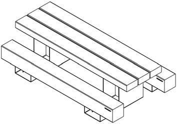 Design 1 (54) Produkt: Picnic table and bench sets (51) Klasse: 06-05 (72) Designer: P.J.W.