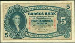 0 500,- 1311 5 kroner 1915,