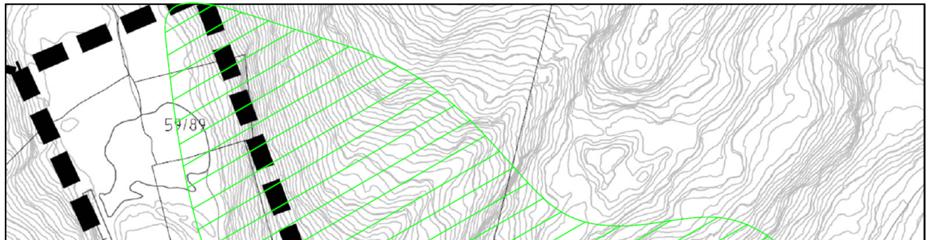 Uønsket hendelse Beskrivelse 1 Steinsprang/ skred fra bergskrenter 2 Snø /sørpeskred 3 Løsmasseskred Tabell 2: Registrerte sannsynlige uønskede hendelser.