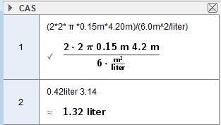 8.14 En tresøyle har form som en sylinder med diameter 30 cm og høyde 4,0 m. Søylen skal gis to strøk maling.