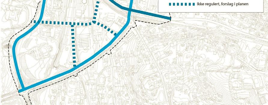 Sykkelparkering på terreng skal innpasses Figur 28: Antall offentlig tilgjengelige parkeringsplasser i Ski sentrum (kilde: Ski kommune) på en