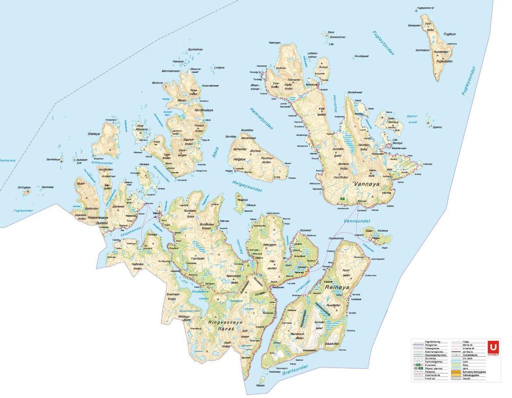 F. KART OVER KARLSØY KOMMUNE Figur